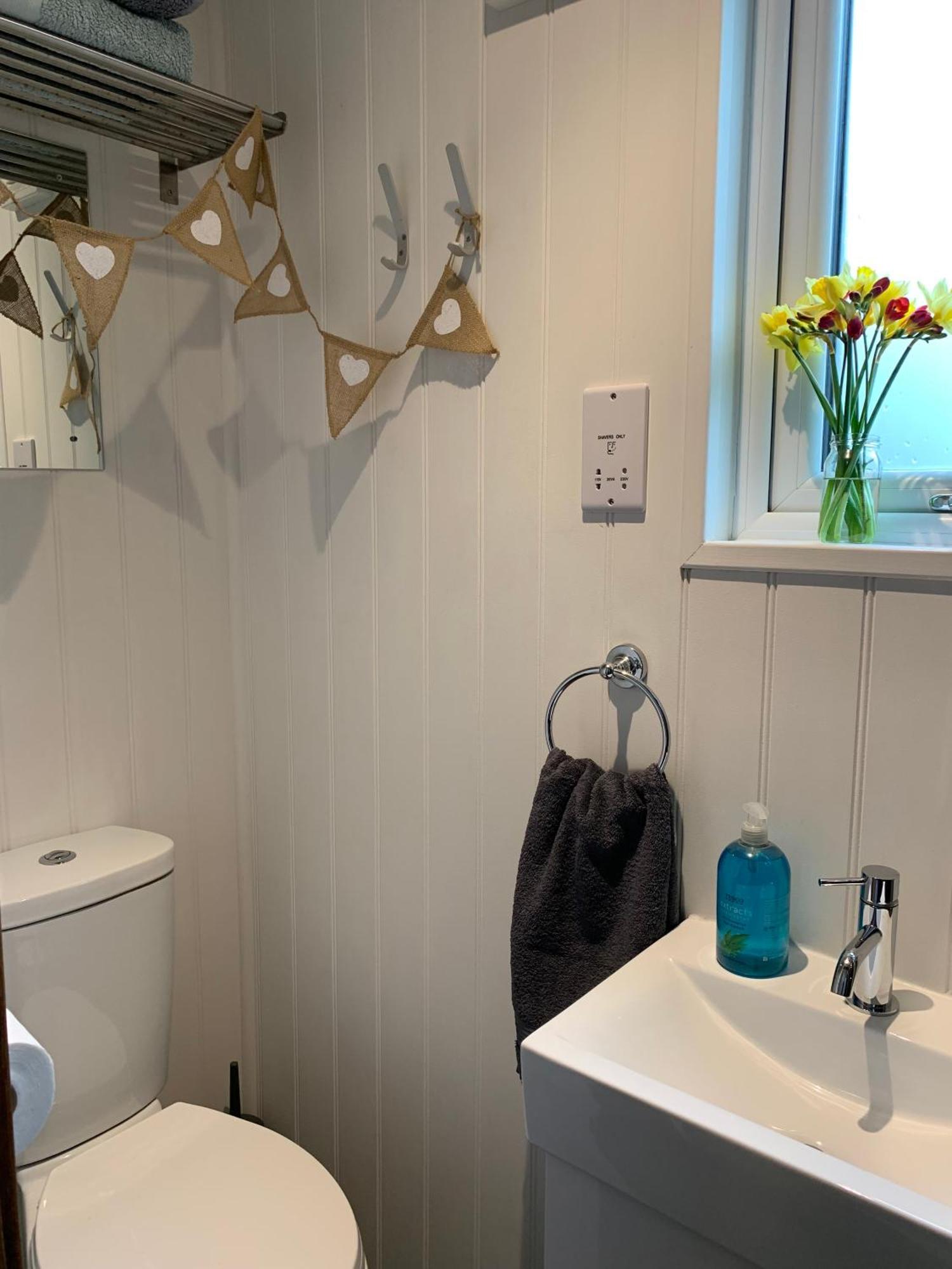 Tides Reach, Deluxe Shepherds Hut 1, 100M From The Beach Saint Merryn Exterior photo